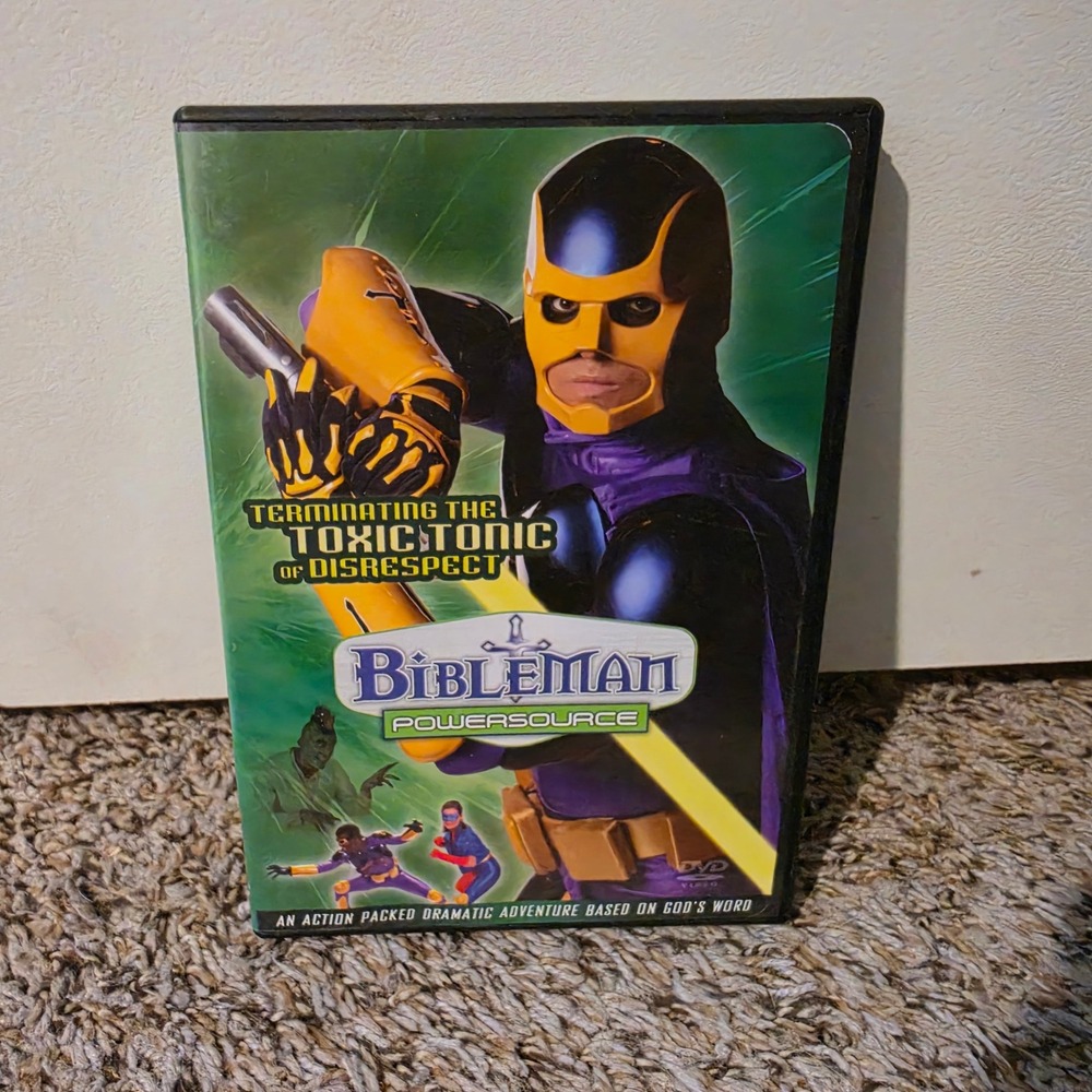 Bibleman Powersource Terminating the Toxic Tonic of Disrespect DVD 2006 Christ